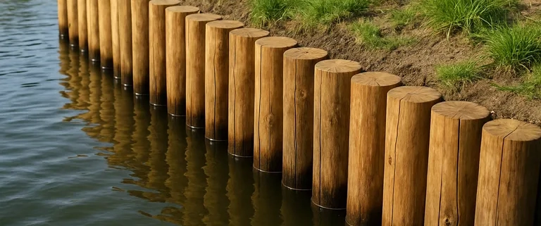 Beschoeiingspalen: duurzame oplossingen voor waterkeringen