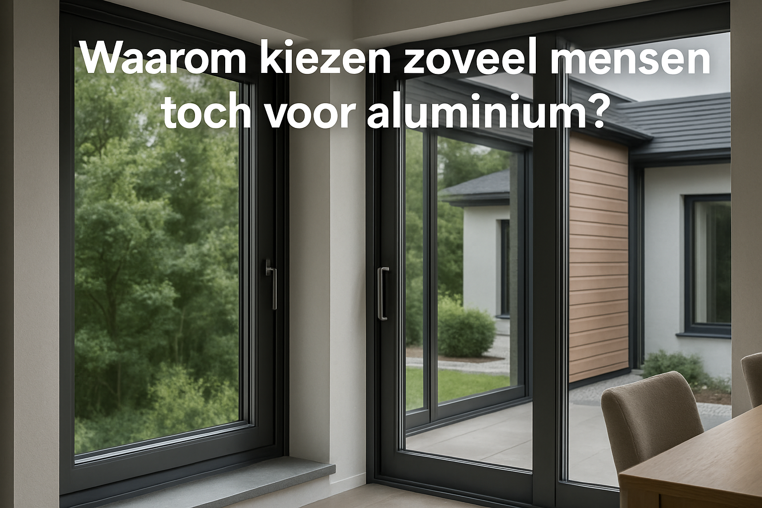Waarom kiezen zoveel mensen toch voor aluminium?